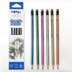 GRAFITNE OLOVKE *NOVAL* METALLIC 1/12